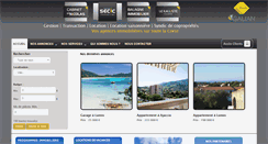 Desktop Screenshot of corse-immobilier.com